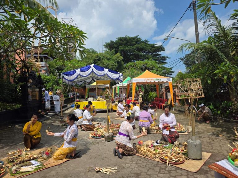 Tawur Kesanga di Makassar, Bersihkan Bumi dan Diri sebelum Nyepi